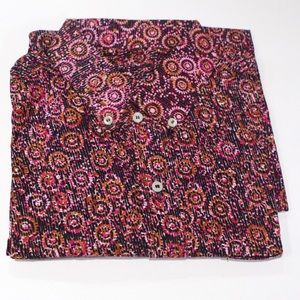 Men’s Printed Casual short sleeved button up